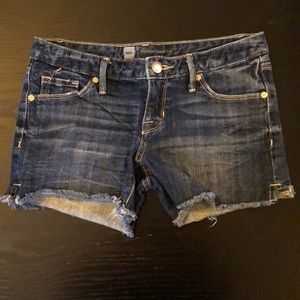 Jr Girls Mossimo jean shorts. Size 2
